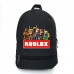 Рюкзак Роблокс подростковый BIG School Bag Roblox-001-XL черный (43 х 30  х 17 см)