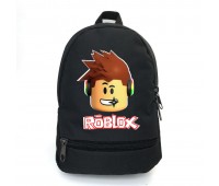Рюкзак Роблокс подростковый BIG School Bag Roblox-002-XL черный (43 х 30  х 17 см)