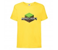Футболка детская Майнкрафт 002 (Minecraft) желтая (MNKT yel 002) 164 см Футболка детская Майнкрафт 002 (Minecraft) желтая (MNKT yel 002) 164 см
