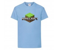 Футболка детская Майнкрафт 002 (Minecraft) голубая (MNKT lbl 002) 152 см Футболка детская Майнкрафт 002 (Minecraft) голубая (MNKT lbl 002) 152 см