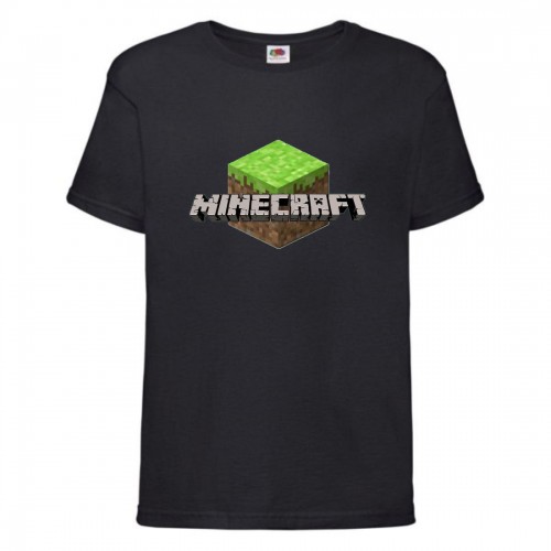 Футболка детская Майнкрафт 002 (Minecraft) черная (MNKT blc 002) 116 см Футболка детская Майнкрафт 002 (Minecraft) черная (MNKT blc 002) 116 см