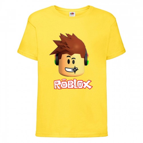 Футболка детская Роблокс 001 (Roblox) желтая (RB yel 001) 164 см Футболка детская Роблокс 001 (Roblox) желтая (RB yel 001) 164 см