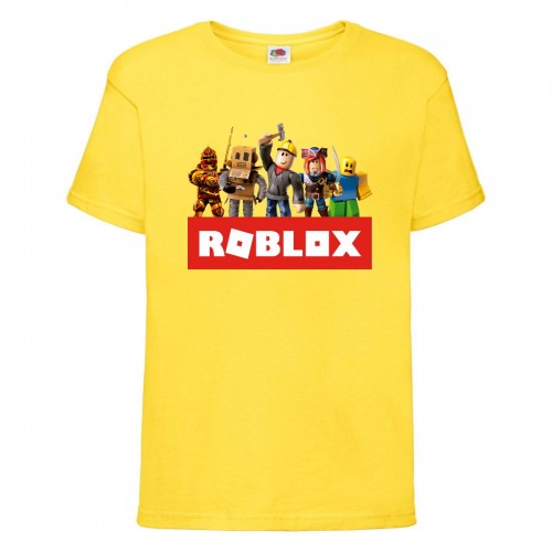 Футболка детская Роблокс 004 (Roblox) желтая (RB yel 004) 116 см Футболка детская Роблокс 004 (Roblox) желтая (RB yel 004) 116 см