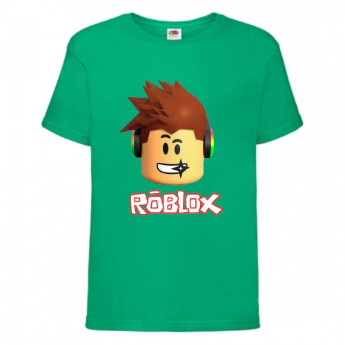 Футболка детская Роблокс 001 (Roblox) зеленая (RB grn 001) 152 см Футболка детская Роблокс 001 (Roblox) зеленая (RB grn 001) 152 см