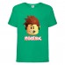 Футболка детская Роблокс 001 (Roblox) зеленая (RB grn 001) 152 см Футболка детская Роблокс 001 (Roblox) зеленая (RB grn 001) 152 см