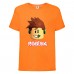 Футболка детская Роблокс 001 (Roblox) оранжевая (RB orn 001) 164 см Футболка детская Роблокс 001 (Roblox) оранжевая (RB orn 001) 164 см