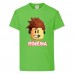 Футболка детская Роблокс 001 (Roblox) светлозеленая (RB lgrn 001) 128 см Футболка детская Роблокс 001 (Roblox) светлозеленая (RB lgrn 001) 128 см