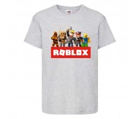 Футболка детская Роблокс 004 (Roblox) серая (RB gry 004) 116 см Футболка детская Роблокс 004 (Roblox) серая (RB gry 004) 116 см
