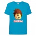 Футболка детская Роблокс 001 (Roblox) синяя (RB blu 001) 116 см Футболка детская Роблокс 001 (Roblox) синяя (RB blu 001) 116 см
