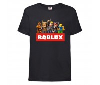 Футболка детская Роблокс 004 (Roblox) черная (RB blc 004) 116 см Футболка детская Роблокс 004 (Roblox) черная (RB blc 004) 116 см