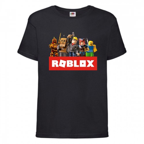 Футболка детская Роблокс 004 (Roblox) черная (RB blc 004) 116 см Футболка детская Роблокс 004 (Roblox) черная (RB blc 004) 116 см