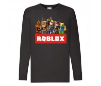 Лонгслив реглан Роблокс 4 (Roblox) черный (RBL blc 4) 104 см
