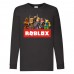 Лонгслив реглан Роблокс 4 (Roblox) черный (RBL blc 4) 104 см