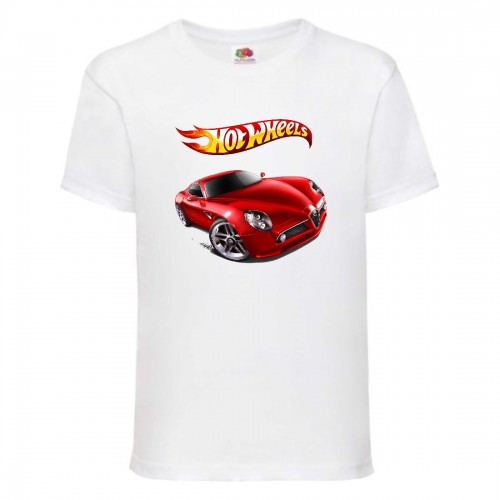 Футболка детская Хот Вилс 003 (HotWheels) белая (HTW wh 003) 104 см Футболка детская Хот Вилс 003 (HotWheels) белая (HTW wh 003) 104 см