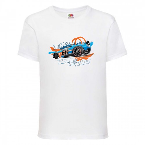 Футболка детская Хот Вилс 007 (HotWheels) белая (HTW wh 007) 116 см Футболка детская Хот Вилс 007 (HotWheels) белая (HTW wh 007) 116 см