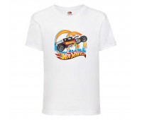 Футболка детская Хот Вилс 009 (HotWheels) белая (HTW wh 009) 116 см Футболка детская Хот Вилс 009 (HotWheels) белая (HTW wh 009) 116 см