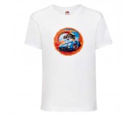 Футболка детская Хот Вилс 0011 (HotWheels) белая (HTW wh 0011) 116 см Футболка детская Хот Вилс 0011 (HotWheels) белая (HTW wh 0011) 116 см