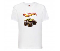 Футболка детская Хот Вилс 0013 (HotWheels) белая (HTW wh 0013) 116 см Футболка детская Хот Вилс 0013 (HotWheels) белая (HTW wh 0013) 116 см