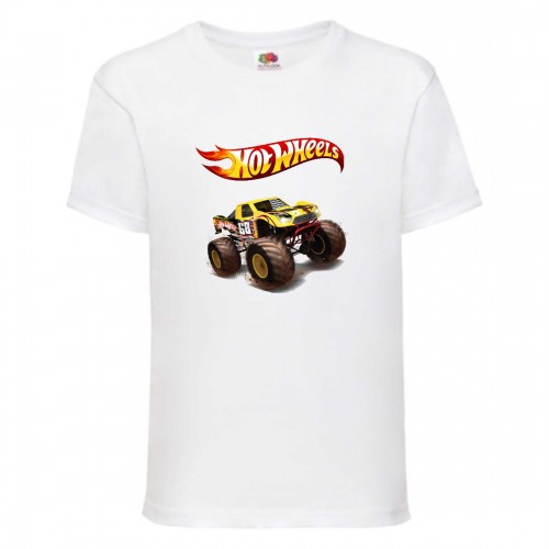 Футболка детская Хот Вилс 0013 (HotWheels) белая (HTW wh 0013) 116 см Футболка детская Хот Вилс 0013 (HotWheels) белая (HTW wh 0013) 116 см