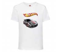Футболка детская Хот Вилс 0014 (HotWheels) белая (HTW wh 0014) 116 см Футболка детская Хот Вилс 0014 (HotWheels) белая (HTW wh 0014) 116 см