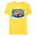 Футболка детская Хот Вилс 001 (HotWheels) желтая (HTW yel 001) 164 см