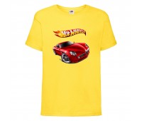 Футболка детская Хот Вилс 003 (HotWheels) желтая (HTW yel 003) 104 см Футболка детская Хот Вилс 003 (HotWheels) желтая (HTW yel 003) 104 см