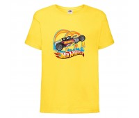 Футболка детская Хот Вилс 009 (HotWheels) желтая (HTW yel 009) 164 см Футболка детская Хот Вилс 009 (HotWheels) желтая (HTW yel 009) 164 см