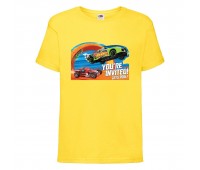Футболка детская Хот Вилс 0010 (HotWheels) желтая (HTW yel 0010) 164 см Футболка детская Хот Вилс 0010 (HotWheels) желтая (HTW yel 0010) 164 см