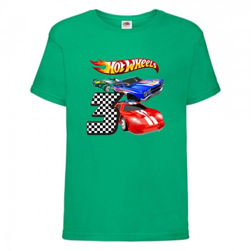 Футболка детская Хот Вилс 004 (HotWheels) зеленая (HTW grn 004) 152 см Футболка детская Хот Вилс 004 (HotWheels) зеленая (HTW grn 004) 152 см