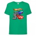 Футболка детская Хот Вилс 004 (HotWheels) зеленая (HTW grn 004) 152 см Футболка детская Хот Вилс 004 (HotWheels) зеленая (HTW grn 004) 152 см
