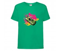 Футболка детская Хот Вилс 006 (HotWheels) зеленая (HTW grn 006) 140 см Футболка детская Хот Вилс 006 (HotWheels) зеленая (HTW grn 006) 140 см