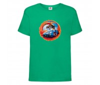 Футболка детская Хот Вилс 0011 (HotWheels) зеленая (HTW grn 0011) 152 см Футболка детская Хот Вилс 0011 (HotWheels) зеленая (HTW grn 0011) 152 см