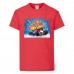 Футболка детская Хот Вилс 001 (HotWheels) красная (HTW rd 001) 152 см