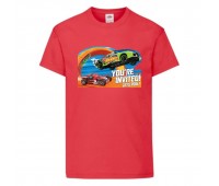Футболка детская Хот Вилс 0010 (HotWheels) красная (HTW rd 0010) 164 см Футболка детская Хот Вилс 0010 (HotWheels) красная (HTW rd 0010) 164 см