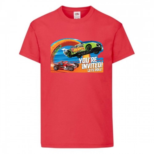 Футболка детская Хот Вилс 0010 (HotWheels) красная (HTW rd 0010) 164 см Футболка детская Хот Вилс 0010 (HotWheels) красная (HTW rd 0010) 164 см