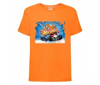 Футболка детская Хот Вилс 001 (HotWheels) оранжевая (HTW orn 001) 164 см Футболка детская Хот Вилс 001 (HotWheels) оранжевая (HTW orn 001) 164 см