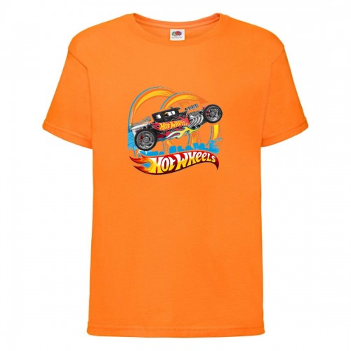 Футболка детская Хот Вилс 009 (HotWheels) оранжевая (HTW orn 009) 164 см Футболка детская Хот Вилс 009 (HotWheels) оранжевая (HTW orn 009) 164 см