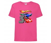 Футболка детская Хот Вилс 004 (HotWheels) розовая (HTW pnc 004) 152 см Футболка детская Хот Вилс 004 (HotWheels) розовая (HTW pnc 004) 152 см