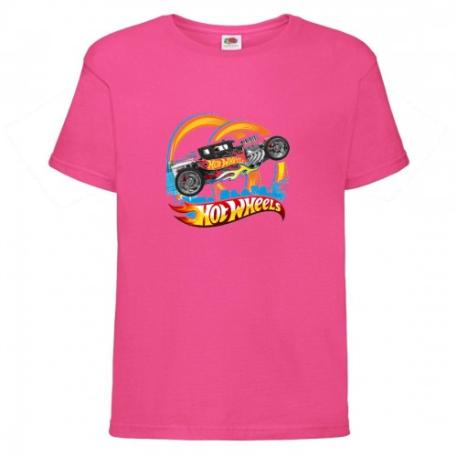 Футболка детская Хот Вилс 009 (HotWheels) розовая (HTW pnc 009) 140 см Футболка детская Хот Вилс 009 (HotWheels) розовая (HTW pnc 009) 140 см