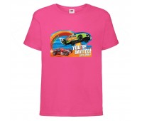 Футболка детская Хот Вилс 0010 (HotWheels) розовая (HTW pnc 0010) 140 см Футболка детская Хот Вилс 0010 (HotWheels) розовая (HTW pnc 0010) 140 см