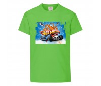 Футболка детская Хот Вилс 001 (HotWheels) светлозеленая (HTW lgrn 001) 104 см Футболка детская Хот Вилс 001 (HotWheels) светлозеленая (HTW lgrn 001) 104 см