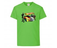 Футболка детская Хот Вилс 005 (HotWheels) светлозеленая (HTW lgrn 005) 104 см Футболка детская Хот Вилс 005 (HotWheels) светлозеленая (HTW lgrn 005) 104 см