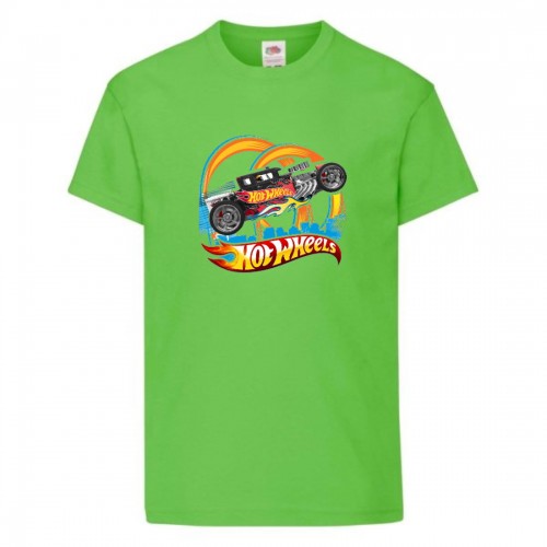 Футболка детская Хот Вилс 009 (HotWheels) светлозеленая (HTW lgrn 009) 152 см Футболка детская Хот Вилс 009 (HotWheels) светлозеленая (HTW lgrn 009) 152 см