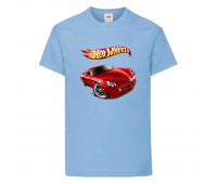 Футболка детская Хот Вилс 003 (HotWheels) голубая (HTW lbl 003) 104 см Футболка детская Хот Вилс 003 (HotWheels) голубая (HTW lbl 003) 104 см