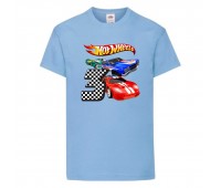 Футболка детская Хот Вилс 004 (HotWheels) голубая (HTW lbl 004) 104 см Футболка детская Хот Вилс 004 (HotWheels) голубая (HTW lbl 004) 104 см