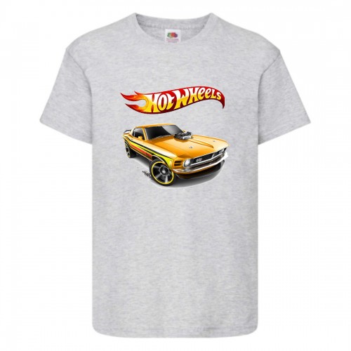 Футболка детская Хот Вилс 002 (HotWheels) серая (HTW gry 002) 104 см Футболка детская Хот Вилс 002 (HotWheels) серая (HTW gry 002) 104 см