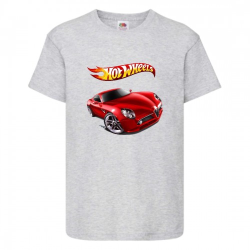 Футболка детская Хот Вилс 003 (HotWheels) серая (HTW gry 003) 104 см Футболка детская Хот Вилс 003 (HotWheels) серая (HTW gry 003) 104 см