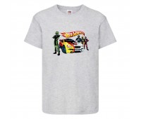 Футболка детская Хот Вилс 005 (HotWheels) серая (HTW gry 005) 116 см Футболка детская Хот Вилс 005 (HotWheels) серая (HTW gry 005) 116 см