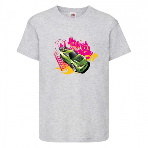 Футболка детская Хот Вилс 006 (HotWheels) серая (HTW gry 006) 116 см Футболка детская Хот Вилс 006 (HotWheels) серая (HTW gry 006) 116 см