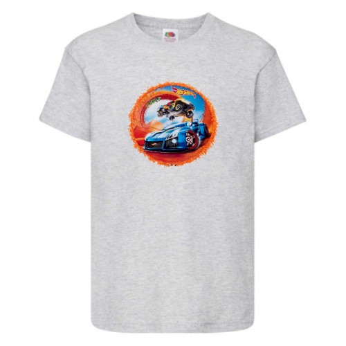 Футболка детская Хот Вилс 0011 (HotWheels) серая (HTW gry 0011) 116 см Футболка детская Хот Вилс 0011 (HotWheels) серая (HTW gry 0011) 116 см